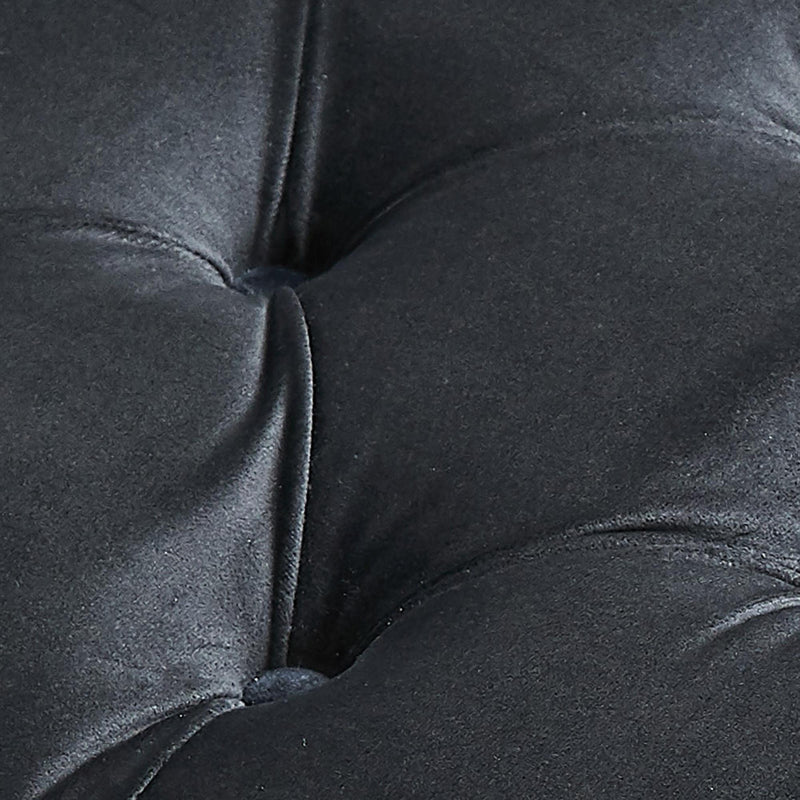 !nspire Velci Swivel Fabric Accent Chair 403-373BK IMAGE 7