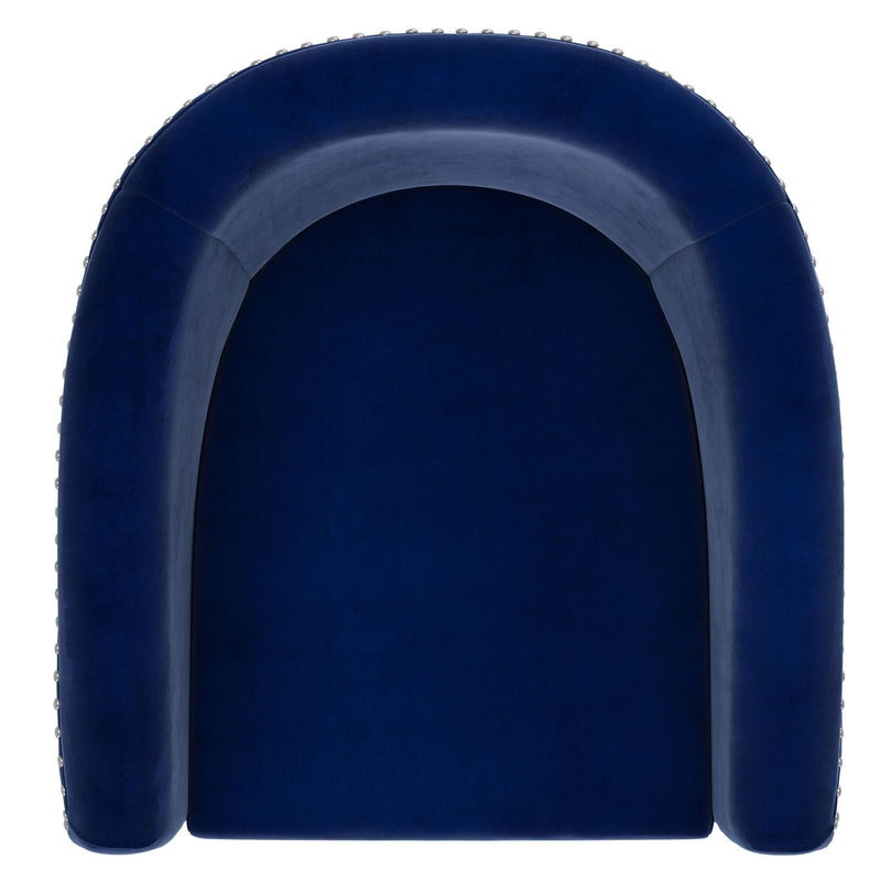 !nspire Velci Swivel Fabric Accent Chair 403-373BLU IMAGE 6