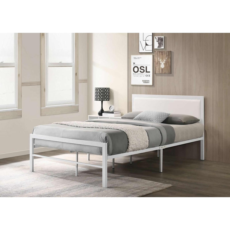 IFDC Queen Upholstered Platform Bed IF 141W - 60 IMAGE 2