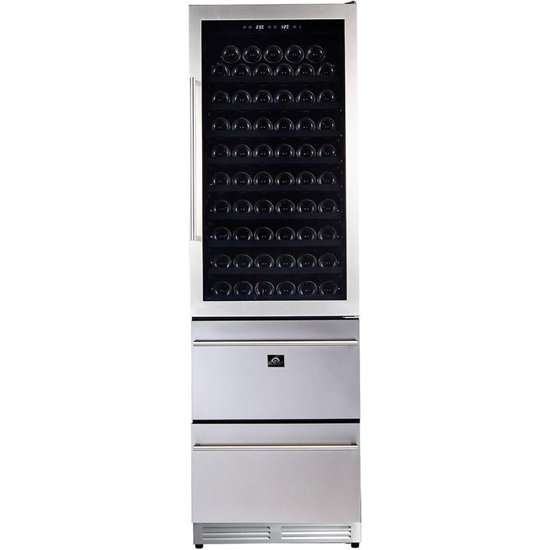  Forno Azienda 16.25 cu.ft. Freestanding Beverage/Wine Center Combination FWCDR6628-24S IMAGE 1
