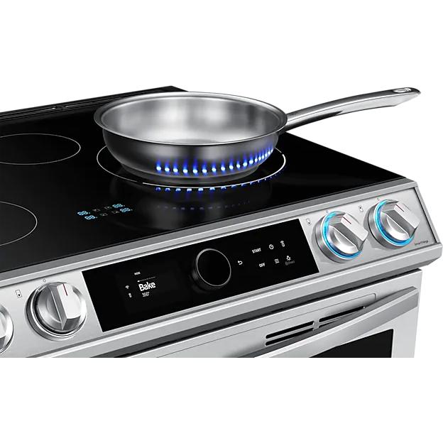 Samsung 30-inch Slide-in Electric Induction Range with WI-FI Connect NE63T8911SS/AC IMAGE 16