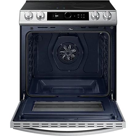 Samsung 30-inch Slide-in Electric Induction Range with WI-FI Connect NE63T8911SS/AC IMAGE 7