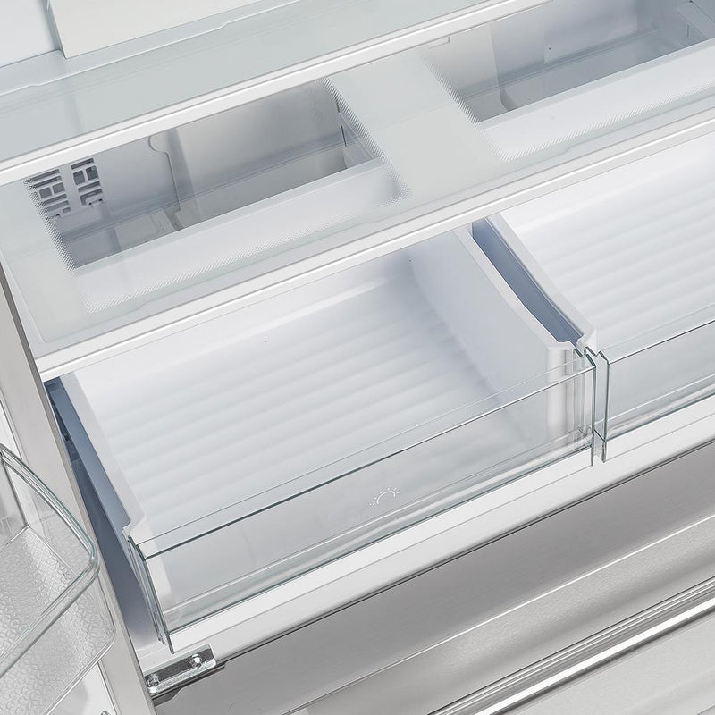  Forno 36-inch, 19.2 cu.ft. Freestanding French 4-Door Refrigerator with Interior Ice Maker FFRBI1820-40SG IMAGE 12