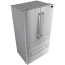  Forno 36-inch, 19.2 cu.ft. Freestanding French 4-Door Refrigerator with Interior Ice Maker FFRBI1820-40SG IMAGE 4