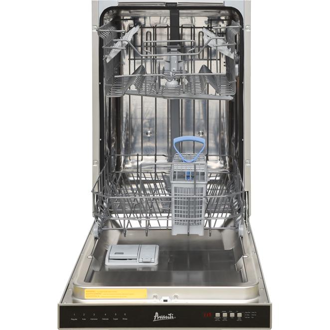 Avanti 18in Built-in Dishwasher DWT18V3S IMAGE 2