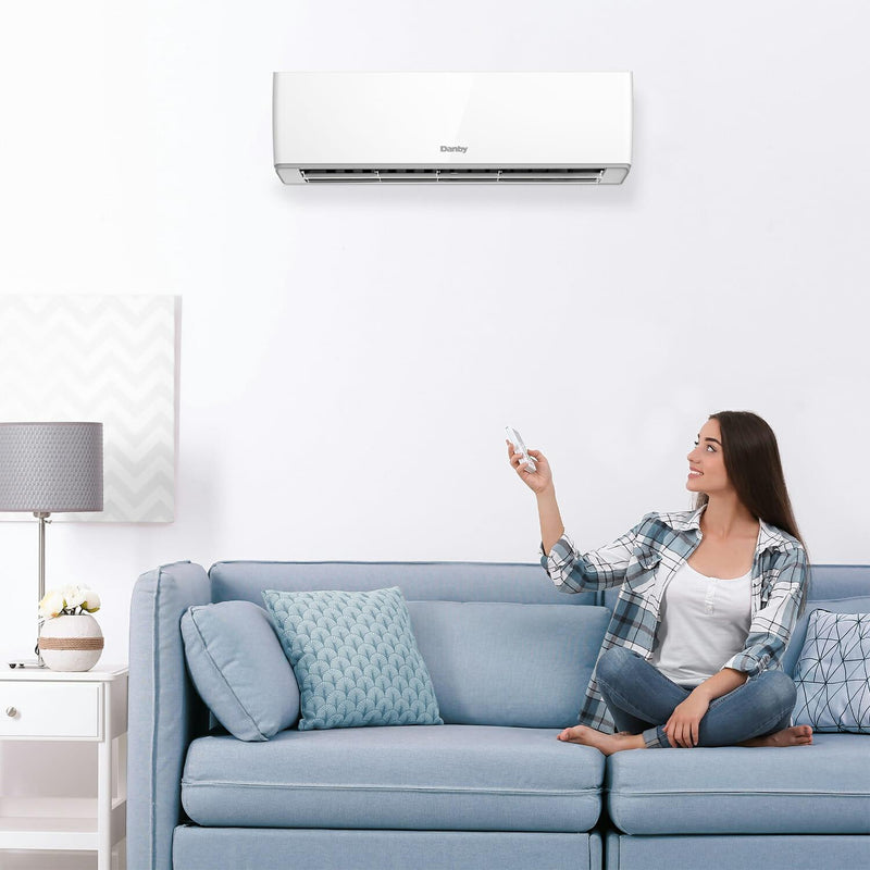 Danby 17,000 BTU Mini-Split Air Conditioner with Heat Pump and Variable Speed Inverter DAS170GAHWDB IMAGE 2