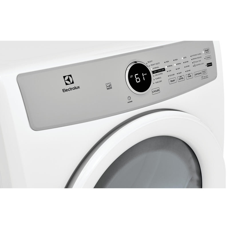 Electrolux 8.0 cu.ft. Electric Dryer with 7 Dry Programs ELFE7337AW IMAGE 3