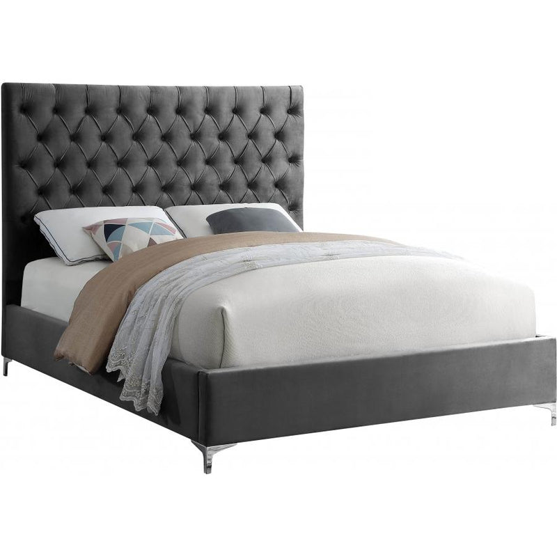 IFDC Queen Upholstered Bed IF 5640 - 60 IMAGE 1