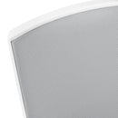 Monarch I 7294 Office Chair - White/Grey Mesh IMAGE 6