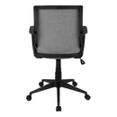 Monarch I 7297 Office Chair - Black/Dark Grey Fabric IMAGE 5