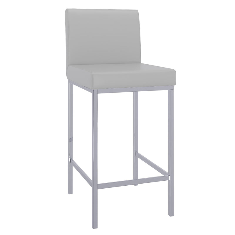 !nspire Porto Counter Height Stool 203-576GY IMAGE 1