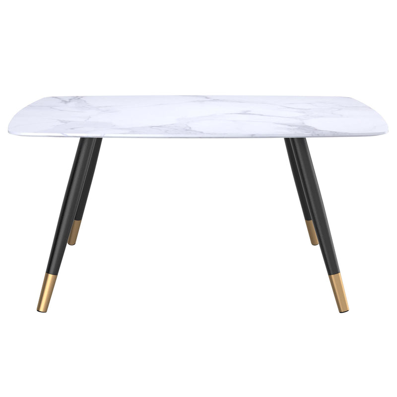 !nspire Emery Dining Table 201-294REC-WT IMAGE 3