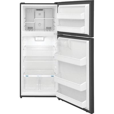 Frigidaire 28-inch, 17.6 cu.ft. Freestanding Top Freezer Refrigerator with LED Lighting FFHT1822UV