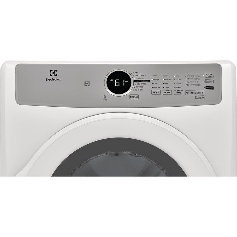 Electrolux 8.0 cu.ft. Electric Dryer with Luxury-Quiet™ Sound System ELFE733CAW IMAGE 4