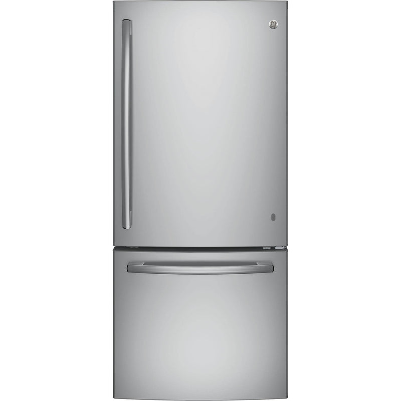 GE 20.9 cu.ft. Bottom Mount Refrigerator with LED Lighting GBE21AYRKFS IMAGE 1