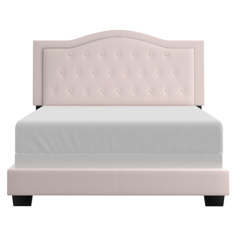 Worldwide Home Furnishings Pixie Full Upholstered Panel Bed 101-296D-BSH IMAGE 3