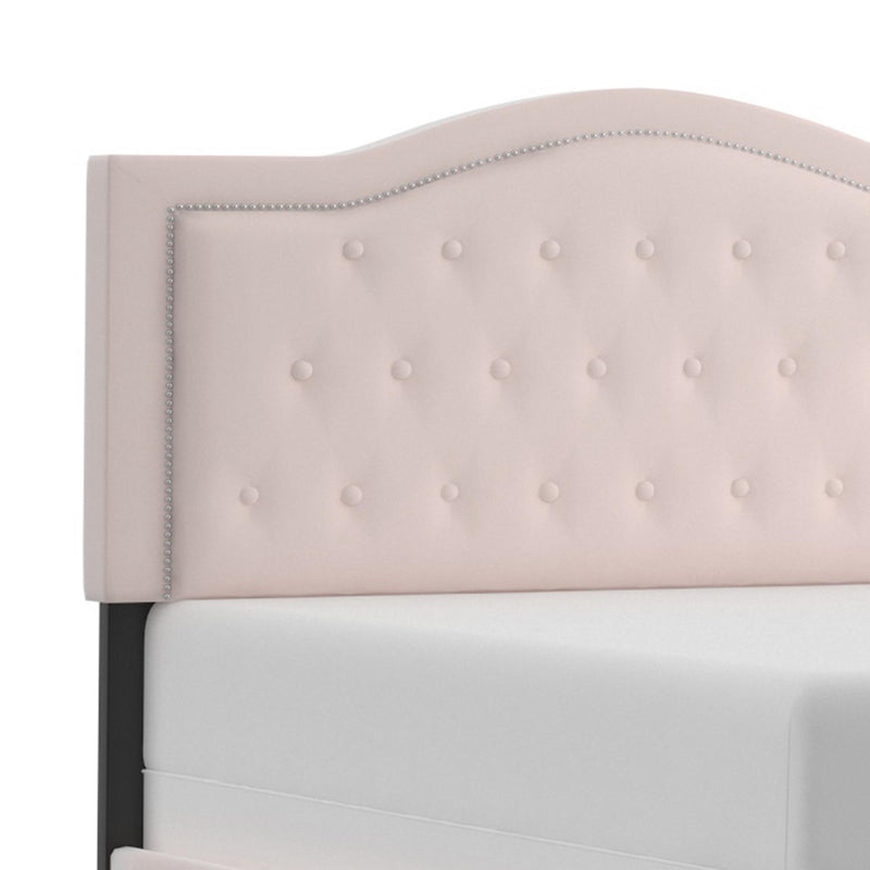 Worldwide Home Furnishings Pixie Full Upholstered Panel Bed 101-296D-BSH IMAGE 5