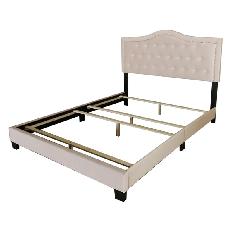 Worldwide Home Furnishings Pixie Full Upholstered Panel Bed 101-296D-BSH IMAGE 6