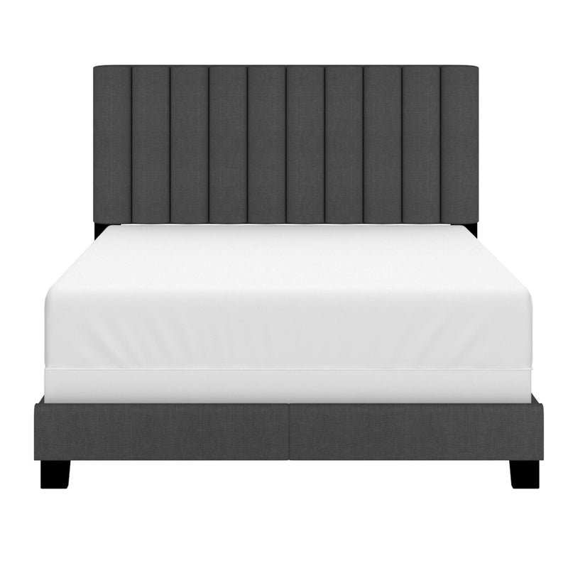 Worldwide Home Furnishings Jedd Full Upholstered Panel Bed 101-297D-CHL IMAGE 3