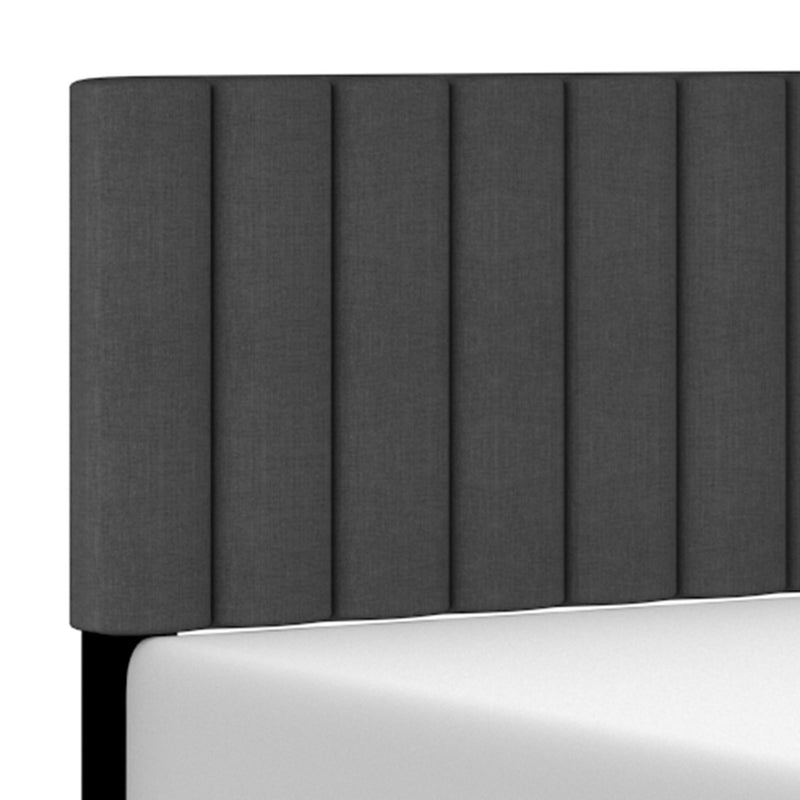 Worldwide Home Furnishings Jedd Full Upholstered Panel Bed 101-297D-CHL IMAGE 5