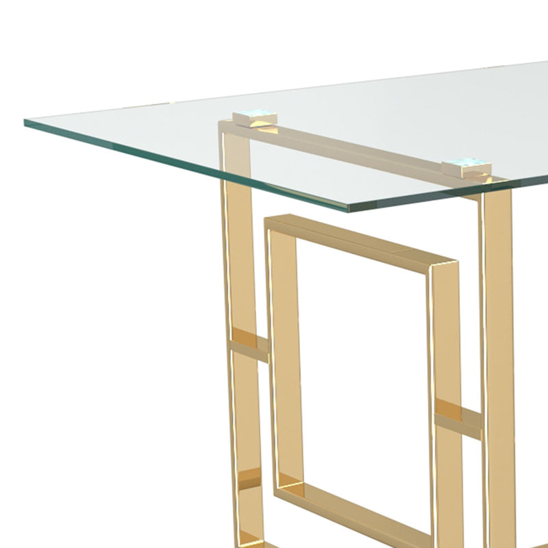 !nspire Eros Dining Table with Glass Top 201-482GL IMAGE 6