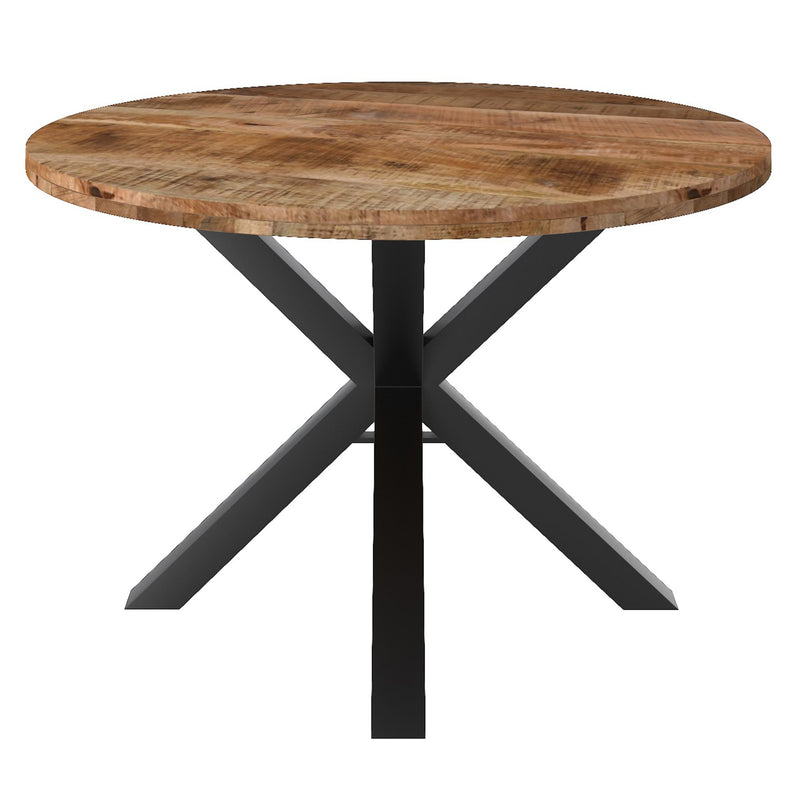 Worldwide Home Furnishings Round Arhan Dining Table with Pedestal Base 201-580NT IMAGE 4