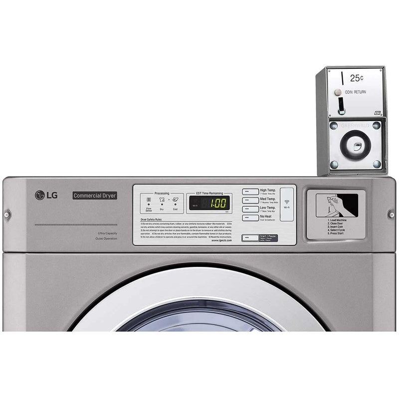 LG 7.3 cu.ft Standard Capacity Dryer GDL1329QES7 IMAGE 8