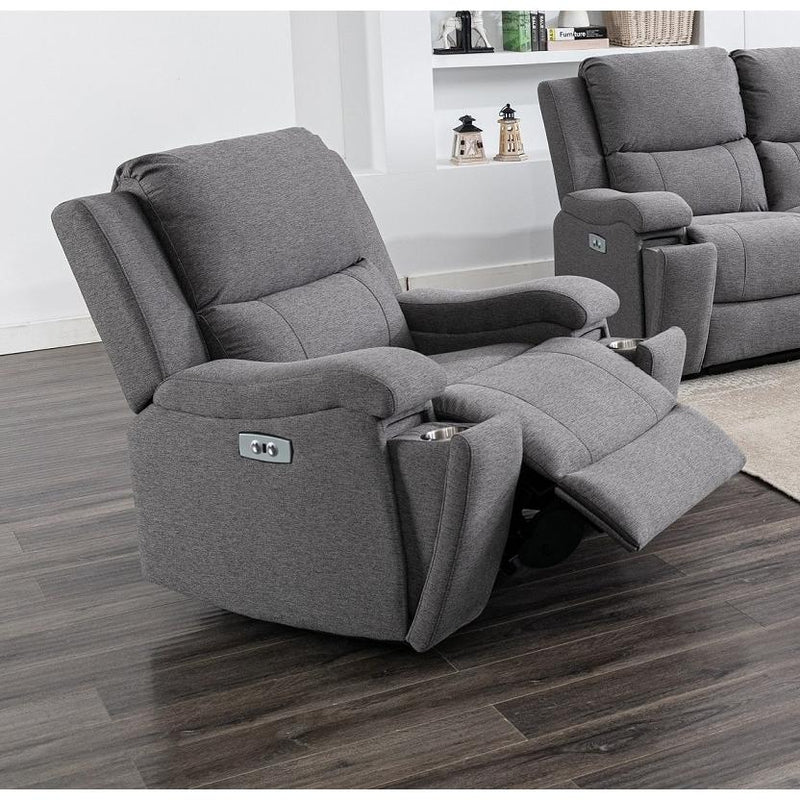 IFDC Power Fabric Recliner IF 8030 - C IMAGE 1