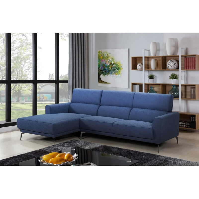 IFDC Fabric 2 pc Sectional IF 9240 IMAGE 1