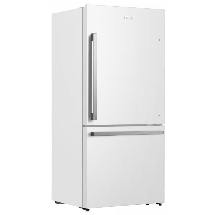Hisense 31-inch, 17 cu.ft. Counter-Depth Bottom Freezer Refrigerator RB17A2CWE IMAGE 4