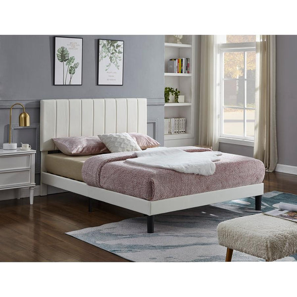 IFDC Full Upholstered Platform Bed IF 5362 - 54 IMAGE 1