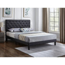IFDC King Upholstered Platform Bed IF 5380 - 78 IMAGE 1