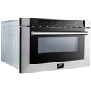  Forno 24-inch, 1.2 cu. ft. Drawer Microwave Oven FMWDR3000-24 IMAGE 1