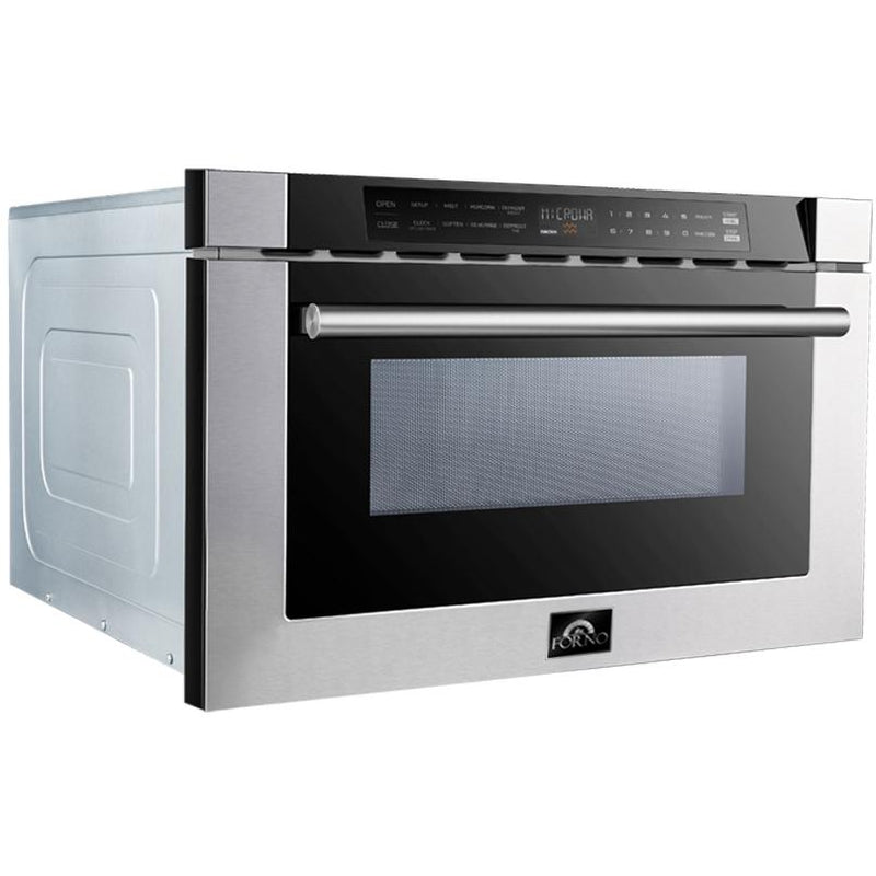  Forno 24-inch, 1.2 cu. ft. Drawer Microwave Oven FMWDR3000-24 IMAGE 1