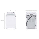 LG 5.2 cu. ft. Top Loading Washer with TurboDrum™ Technology WT7010CW IMAGE 10