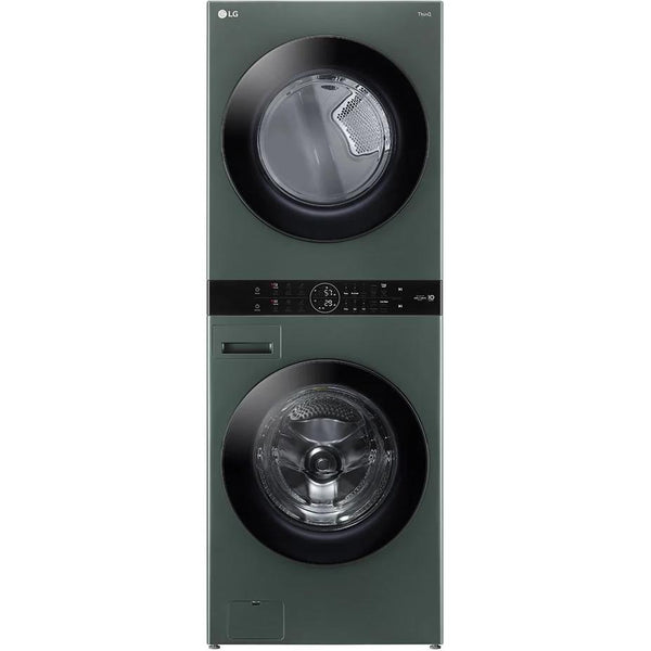 LG Stacked Washer/Dryer Electric Laundry center with WashTower™ WKEX200HGA IMAGE 1