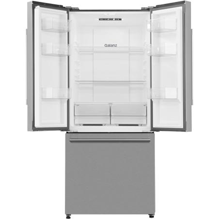 Galanz 28-inch, 16 cu. ft. Freestanding French 3-Door Refrigerator GLR16FS2N16 IMAGE 2