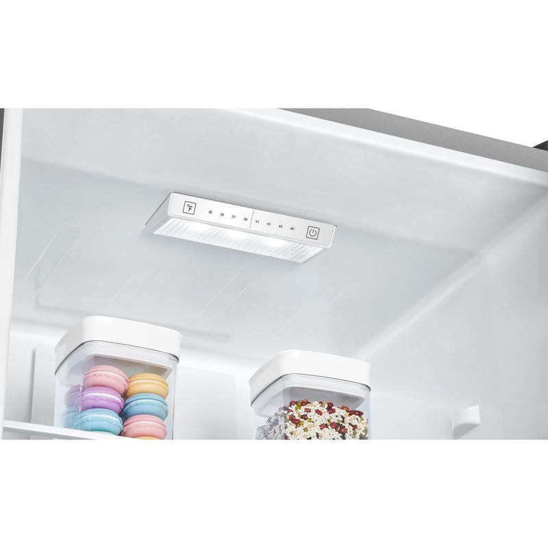 Hisense 23.4-inch, 10.7 cu. ft. Counter-Depth Bottom Freezer Refrigerator RB12A2CSE IMAGE 8