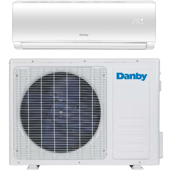 Danby 8,000 BTU Mini-Split Air Conditioner with Heat Pump and Variable Speed Inverter DAS180EAQHWDB IMAGE 1