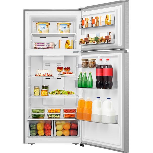 Hisense 18 cu. ft. Freestanding Top Freezer Refrigerator RT18A2FSD IMAGE 2