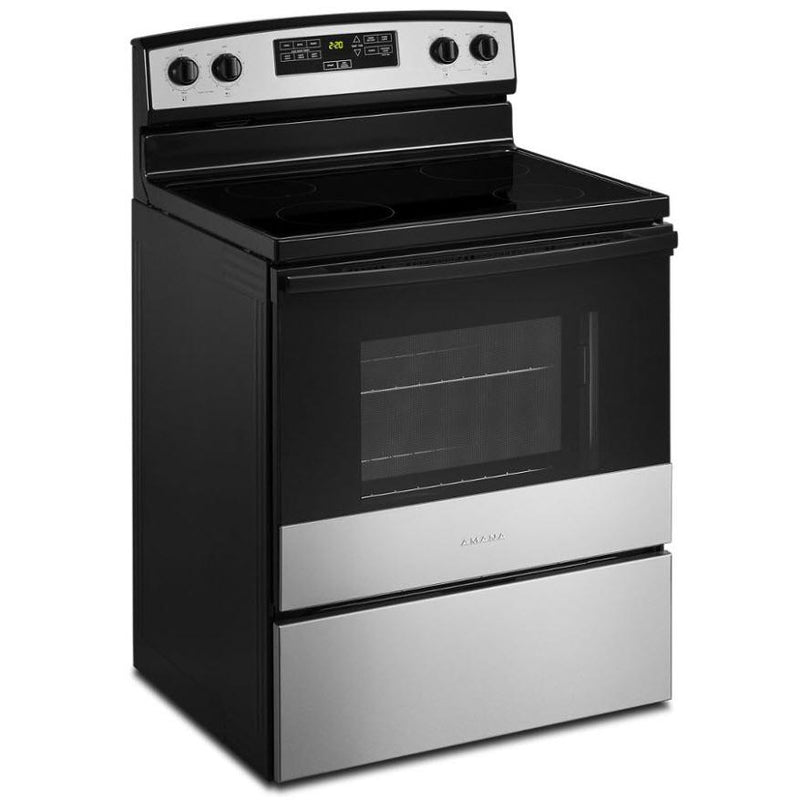 Amana 30-inch Freestanding Electric Range with Temp Assure™ Cooking System AER6303MMS IMAGE 5