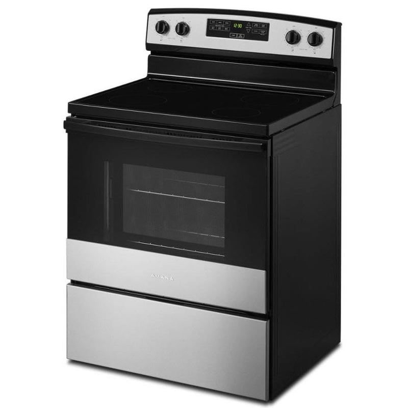 Amana 30-inch Freestanding Electric Range with Temp Assure™ Cooking System AER6303MMS IMAGE 6