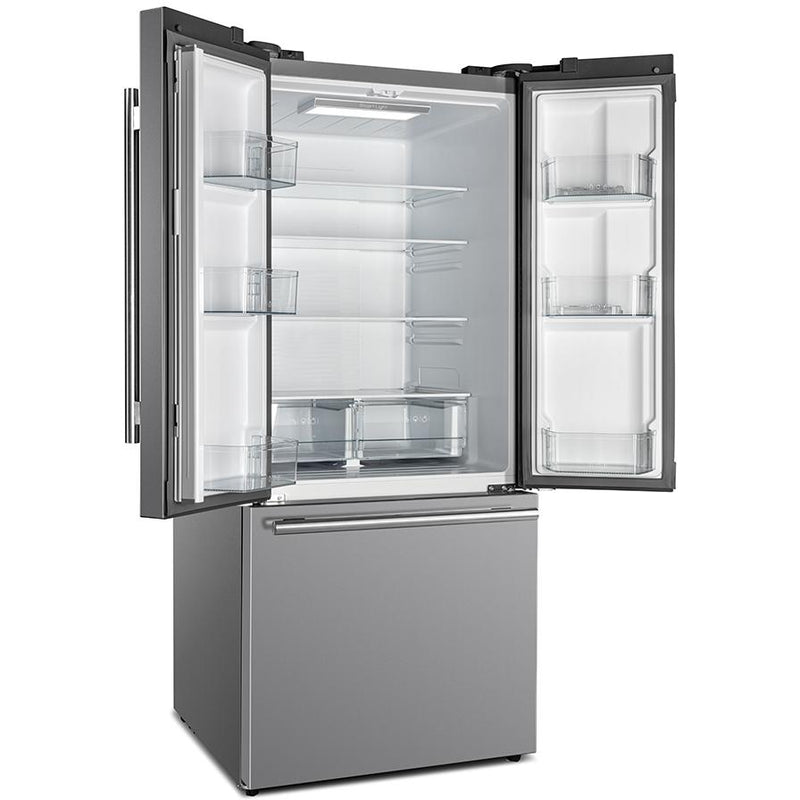  Forno 30-inch, 17.5 cu. ft. Counter-Depth French 3-Door Refrigerator with Interior Ice Maker FFFFD1974-31SB IMAGE 2