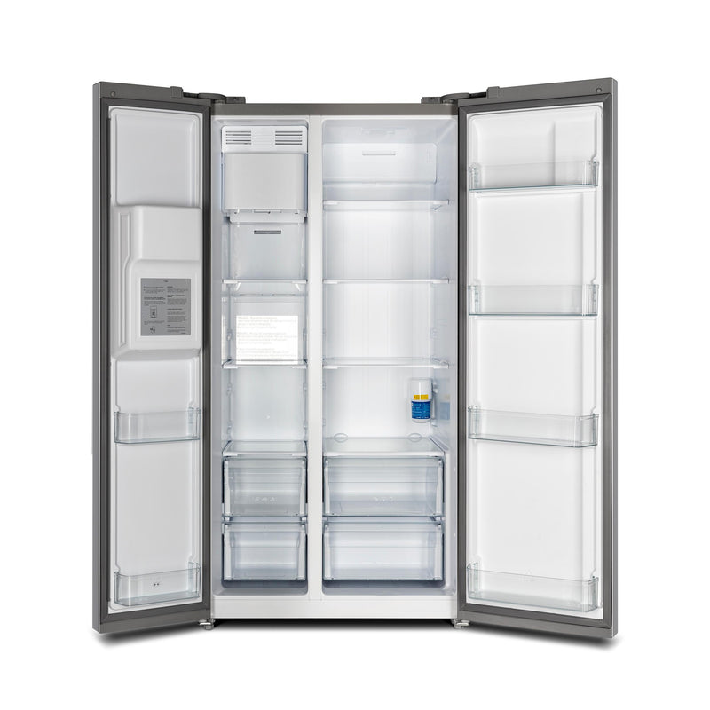  Forno 36-inch, 20 cu. ft. Freestanding Side-by-Side Refrigerator FFRBI1844-36SB IMAGE 2