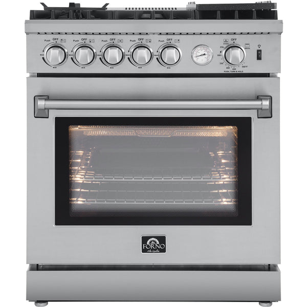  Forno 30-inch Freestanding Gas Ranger with Air Fry Technology FFSGS6276-30 IMAGE 1