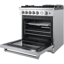 Forno 30-inch Freestanding Gas Ranger with Air Fry Technology FFSGS6276-30 IMAGE 4