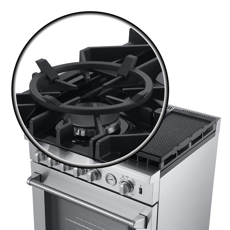  Forno 30-inch Freestanding Gas Ranger with Air Fry Technology FFSGS6276-30 IMAGE 9