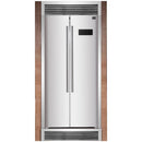  Forno 37-inch, 15.62 cu. ft. Built-in Side-by-Side Refrigerator FFRBI1805-37SG IMAGE 3