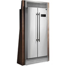  Forno 37-inch, 15.62 cu. ft. Built-in Side-by-Side Refrigerator FFRBI1805-37SG IMAGE 4