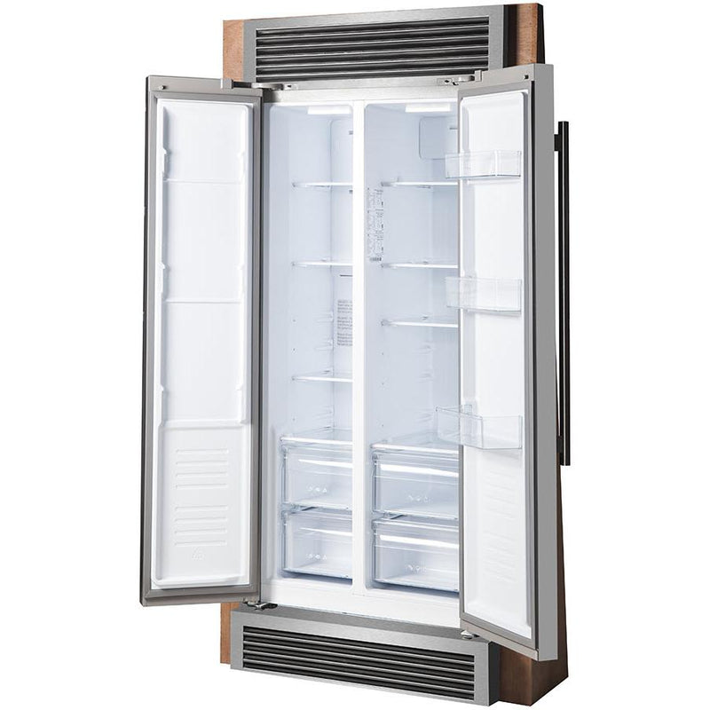  Forno 37-inch, 15.62 cu. ft. Built-in Side-by-Side Refrigerator FFRBI1805-37SG IMAGE 5